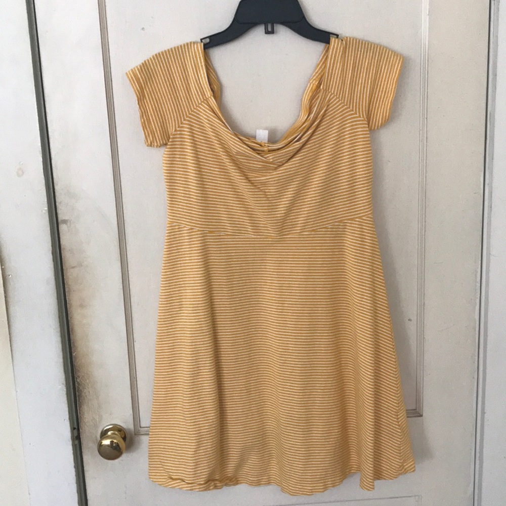 Off the shoulder dress